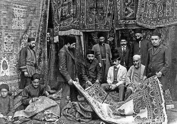 persian carpet bazaar