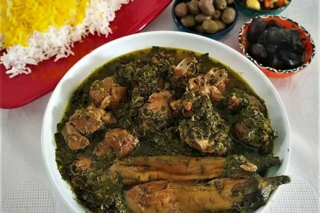 Close-up image of Naz Khatun, a traditional Mazanderani