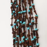 Persian handicraft aromatic clove necklace, ethnic tribal design